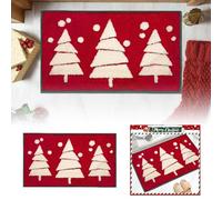 Front Door Mat Step Into The Holiday With And Cozy Christmas Carpet The Perfect Addition To Your Festive Home!（ 50x80cm） Halloween Theme Decorative Doormat