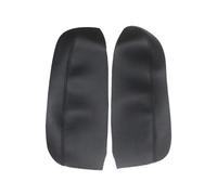 Front Door Panel Armrest Cover For Fit Jazz Hatchback 2009-2014,Car Interior Door Armrest Panel Microfiber Leather Cover Decor Car Interior Door Panel,E-Black-4pcs