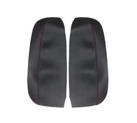Front Door Panel Armrest Cover, For Hyundai, For Highway Van 2000-2004 Leather Car Door Panels Armrest Cover Car Interior B-Red-2pcs