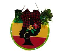 Front Door Patriotic Julius Door Sign Fourth Welcome Decoration Wooden Independence Day Decor Hanging Decoration