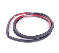 Front Door Rubber Sealing Strip, 1 pc Black OEM 51767182269 for BMW F10 F11 F18 LCI Series Direct Fit Replacement Simple Installation Vehicle Maintenances