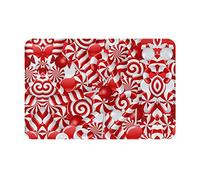 Front Door Welcome Mat Candy Canes Funny Living Room Bathroom Absorbent Rug Unique Kitchen Non Slip Mat 40X60Cm