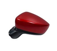 Front Door Wing Mirror Assembly For MAZDA For 3 2014 2015 2016 Car Rearview Mirror Assy Door Wing Side Mirror With Signal Lamp LHD(Red 8Pins L20)
