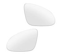 Front Door Wing Mirror For Astra J 2009-2016 GTC 2012-2018 For Adam 2013-2019 Left Right Side Wing Mirror Glass Rear View Wide Angle Convex Lens(1 Pair)
