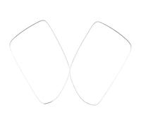 Front Door Wing Mirror Glass Compatible With VW For Polo For Derby For Vento-IND 2005 2006 2007 2008 2009 2010 Car Side Door Heated Mirror Glass Rear View Mirrors White Lens