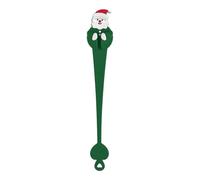 Front Door Wreath Holder - 20cm Over Door Hanger, No-Drill Christmas Hook, Multi-Use Decor Clamp | Sturdy PP Wall Mount for Stockings, Welcome Signs