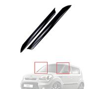 Front Driver & Passenger Side Windshield Outer A Pillar Trim Molding Kit Compatible with Kia Soul 2010 2011 2012 2013 Replaces 861802K500 861702K500 (Left & Right 2ps)