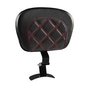 Front Driver Rider Backrest Mounting Kit For Harley For Davidson Touring CVO Street Glide Road King Ultra Classic Black Red Orange Stitching