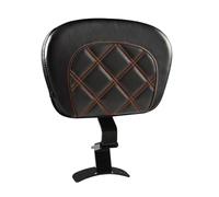 Front Driver Rider Backrest Mounting Kit For Harley For Davidson Touring CVO Street Glide Road King Ultra Classic Black Red Orange Stitching