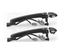 Front Driver Right Side Door Handle O/S Keyless Entry for Juke 2010-2019 80644-3WC2A 80640-3WC2A 80644-1FE0A 80640-1FE0B Anti-Slip(2pcs)