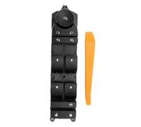 Front Driver Side Power Master Control Door Lock Window Switch with Power Folding Mirror Switch for Cheyenne 2009-2013 - Durable ABS Material, Easy Installation, OEM Compatible