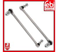 Front Drop Link Stabilisers x2 Febi 33484 33485 For Mercedes C Class 400 500
