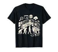 Front End Developer Evolution Web Coding Programmer Design T-Shirt