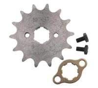 Front Engine 520 10T 11T 12T 13T 14T 15T Teeth 20mm Chain Sprocket With Retainer Plate Locker For Motorcycle Dirt Bike ATV Engine Sprockets