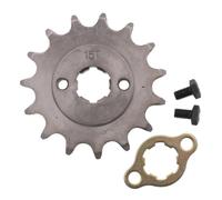 Front Engine 520 10T 11T 12T 13T 14T 15T Teeth 20mm Chain Sprocket With Retainer Plate Locker For Motorcycle Dirt Bike ATV Engine Sprockets