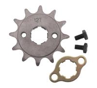 Front Engine 520 10T 11T 12T 13T 14T 15T Teeth 20mm Chain Sprocket With Retainer Plate Locker For Motorcycle Dirt Bike ATV Engine Sprockets