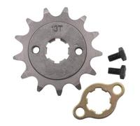 Front Engine 520 10T 11T 12T 13T 14T 15T Teeth 20mm Chain Sprocket With Retainer Plate Locker For Motorcycle Dirt Bike ATV Engine Sprockets