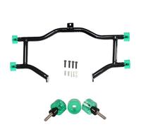 Front Engine Double Protect Club Style Guard Crash Bars Bumpers With Colorful Wheels For For D&avidson Touring Road Street Glide 2009-2023