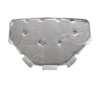Front Engine Hood Insulation for BMW 3 Series G20 2020~2025 Car Engine Hood Sound Pads Heat Insulation Cotton Covers Fireproof Carpets Auto(Silver)