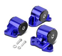 Front Engine Mount 2 Hole Bolt Engine Swap Mounts Kit Fit For Honda Civic Eg D15 D16 B16 B17 B18(Blue)