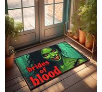 Front Entrance Decor Bloody Brides: A Haunting Halloween Poster Doormat Men Cave Decor Mats For Sleeping On The Floor(40X60CM)