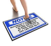 Front Entrance Decor Notice Maximum Floor Loading For All Concrete Doormat | Front Door Mats Outdoor Fall Front Porch Rug Bathroom Gifts Home Sweet Home Door Mat(50X80CM)