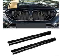 Front Face Trim Upgrade for BMW E60 E65 E66 Grille Region Includes Pre Cut Design for Direct Application (Black)