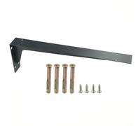 Front Facing Shelf Bracket for Wall Mounted Countertops with Sturdy Steel Frame for Residential or Light Commercial Installation Needs (18in)