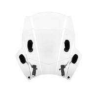 Front Fairing Deflector For G310R R1150R R1200R F800S For CB500X For NC700X For NC750X Motorcycle Windshield Universal Deflector Adjustable Windshield Screen(Adjust Transparent)