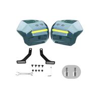 Front Fairing SideWinglet Motorcycle 1 Set Wind Rain And Sun Protection Hand Guard For ATV Scooter Motorcycle With Night Reflective Strip