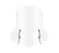 Front Fairing Wind Deflector Motorcycle Accessories Plastic Headlight Windshield Windscreen Deflector Universal