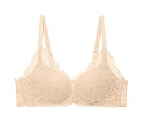 Front Fastening Bras Soft Seamless Wireless Bra Sexy Lace Push Up Bras Comfortble High Support Underwear Skin-Friendly Full Coverage Bra BreathBle Lined Underwear Wide Straps Everyday Sleep