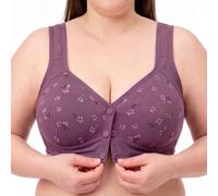 Front Fastening Bras,Wireless Snap Closing Support Bra for Elderly Everyday | comfortable,wireless,sports,yoga,daily,wide straps,support,snap closing