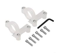 Front Fender Bracket, 2-Pack Shock Absorber Buckle PC Material High Strength Secure Attachment Easy Installation Lightweight Design for Electric Motorcycle Riders(A)