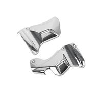 Front Fender，Compatible For Kawasaki Z900RS / Cafe 2018-2025， Extended Chrome Front Fender Mudguard Plated With Bracket Z 900RS 2019 2020 21(B SideCover Chrome)