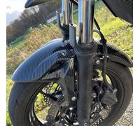 Front Fender Mudguard for Ninja 650 Z650 2017-2025 2026 Motorcycle Tire Hugger Mud Dust Flap Splash Guard (Carbon Look)