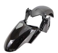 Front fender TNT 2-piece, black for Honda Forza NSS A 125 - 350 cc