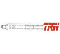 FRONT / FITS BOTH SIDES/ LEFT/ RIGHT BRAKE HOSE PHB449 TRW I