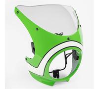 Front Flyscreen Motorcycle Front Headlight Fairing Windscreen Windshield Retro Headlamp Wind Deflector For For Z900RS SE 2018-2025 Motorbike Wind Deflector(Color 10)