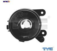 Front Left Passenger Side Fog Light Lamp Black Projector - Replacement 5202 592B