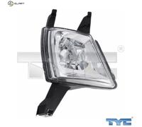 Fog lamp TYC 19-0236-05-2 for PEUGEOT