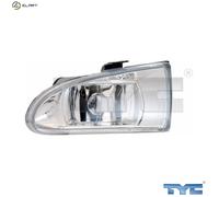 TYC Fog Light 19-0276-05-2 Halogen H1 with Bulb Holder Left Front for Ford Fiesta Mk IV