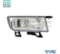 TYC Fog Light 19-0310001 - Halogen H1 Left - Fits SAAB 9-5, 9-3, 9-3 Cabriolet