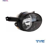 TYC Fog Light 19-0444-01-2 - Halogen, Left (Passenger) for VW Caddy III/Golf/Polo/EOS - Brand New