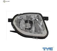 TYC Europe B.V. Left Fog Light Lamp MB906 SPRINTER A9068200856 – Halogen H11