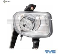 TYC Europe B.V. Halogen Fog Lamp 19-0556-05-2 Left H1 for FIAT ABARTH