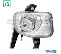 Halogen fog lamp Left H1 19-0556-05-2 TYC for FIAT ABARTH