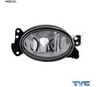 TYC Fog Light 19-0636-01-9 Halogen H11 Left Fits Mercedes-Benz C-Class SL CLK CLS W169 W204