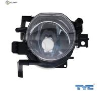 TYC Europe Fog Light 19-0659-01-9 - Halogen Front Fog Lamp Right HB4 for BMW 7 E65/E66/E67