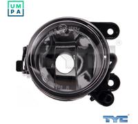 441-2037L-UQ Left Passenger Side NS Fog Light Lamp Chrome Reflector By Depo